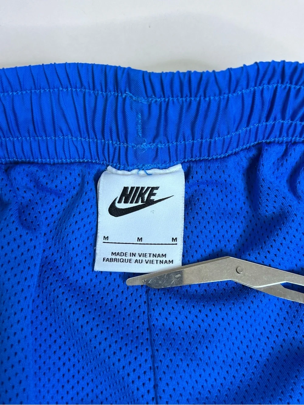 Nike Sportswear Men's Woven Flow Shorts Signal Blue AR2382-403 Size Medium